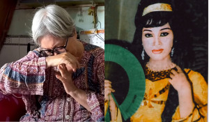 Nghệ sỹ Trang Thanh Xuân bật khóc khi nhận tiền hỗ trợ từ khán giả