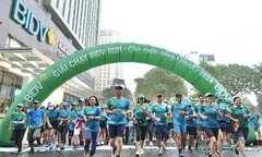 'Giải chạy xanh' của BIDV bước vào mùa mới