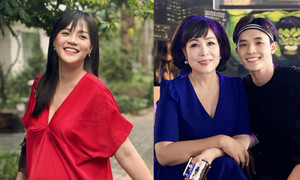 Sao Việt 10/4: Thu Quỳnh tươi tắn khi bầu lần 2, Hồng Vân trẻ đẹp bên học trò