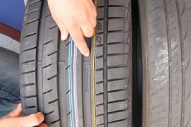 Cách kiểm tra độ sâu gai lốp