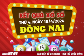 XSDN 10/4 - Kết quả xổ số Đồng Nai hôm nay 10/4/2024 - KQXSDN 10/4