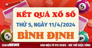 XSBDI 11/4 - Kết quả xổ số Bình Định hôm nay 11/4/2024 - KQXSBDI 11/4