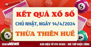 XSTTH 14/4 - Kết quả xổ số Thừa Thiên Huế hôm nay 14/4/2024 - KQXSTTH 14/4