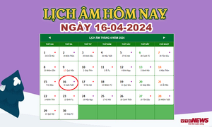 Lịch âm 16/4 - Âm lịch hôm nay 16/4 chính xác nhất - lịch vạn niên 16/4/2024