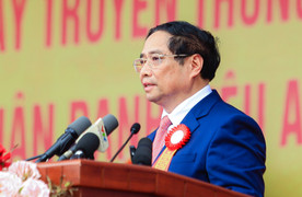 Thủ tướng: Cảnh sát cơ động phải lấy hạnh phúc của Nhân dân làm lẽ sống của mình