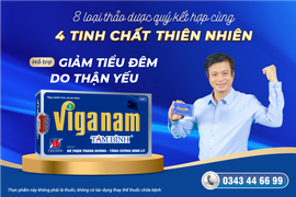 Giải pháp giảm tiểu đêm ở nam giới trung niên, người cao tuổi