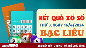 XSBL 16/4 - Kết quả xổ số Bạc Liêu hôm nay 16/4/2024 - KQXSBL 16/4