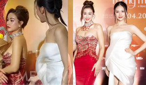 Hoa hậu Bùi Quỳnh Hoa và Maya lên tiếng chuyện 'ngó lơ' nhau ở sự kiện