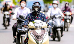 Hôm nay nhiều nơi nắng như đổ lửa, chiều tối và đêm mưa dông