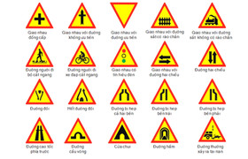 Biển báo giao thông hình tam giác có ý nghĩa gì?