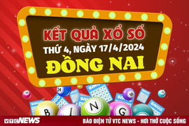 XSDN 17/4 - Kết quả xổ số Đồng Nai hôm nay 17/4/2024 - KQXSDN 17/4