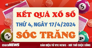 XSST 17/4 - Kết quả xổ số Sóc Trăng hôm nay 17/4/2024 - KQXSST 17/4