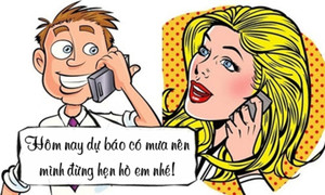 Sợ nhất là hẹn hò bạn gái lúc trời mưa