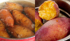 Luộc khoai lang cho thêm thứ này vào, khoai sẽ ngọt và bở 