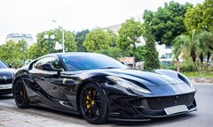Ông Đặng Lê Nguyên Vũ bất ngờ mua lại siêu xe Ferrari 812 Superfast màu độc