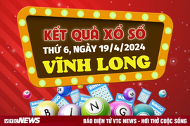 XSVL 19/4 - Kết quả xổ số Vĩnh Long hôm nay 19/4/2024 - KQXSVL 19/4