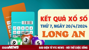 XSLA 20/4 - Kết quả xổ số Long An hôm nay 20/4/2024 - KQXSLA 20/4