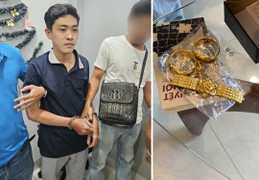 Lời khai của nghi phạm xịt hơi cay, cướp tiệm vàng ở Bình Thuận 