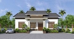 Ý tưởng cải tạo nhà cấp 4 cũ 3 gian vô cùng ấn tượng