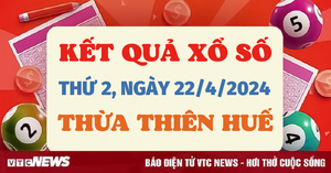 XSTTH 22/4 - Kết quả xổ số Thừa Thiên Huế hôm nay 22/4/2024 - KQXSTTH 22/4