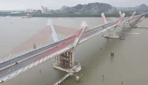 Cầu Bến Rừng gần 2.000 tỷ đồng nối Hải Phòng với Quảng Ninh trước ngày thông xe