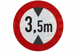 Biển báo 3,5m có ý nghĩa gì? 