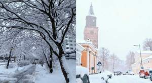 Tuyết rơi trắng trời đầu hè, người Việt gọi tên 'Rét nàng Bân của Phần Lan'