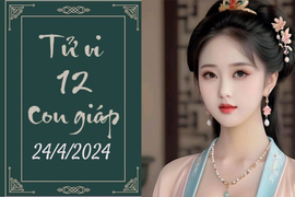 Tử vi vui 12 con giáp hôm nay ngày 24/4/2024: Hợi chăm chỉ, Ngọ rõ ràng