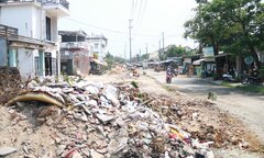 Đường trăm tỷ ở Hội An 'làm mãi không xong', dân kêu trời vì ô nhiễm