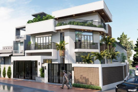 Mẫu thiết kế nhà lô góc đẹp, nhiều người yêu thích