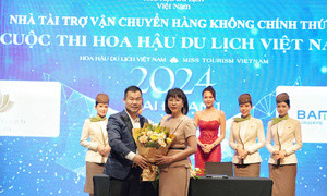 Bamboo Airways tài trợ vận chuyển cuộc thi Hoa hậu Du lịch Việt Nam 2024