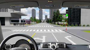 Xe được đi theo hướng nào?