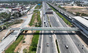 Lộ diện 9 cầu bộ hành cho tuyến Metro số 1 ở TP.HCM sắp đi vào hoạt động