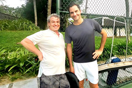 Huyền thoại quần vợt thế giới Roger Federer du lịch tại Hội An