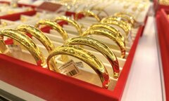 Giá vàng tháng 4 tăng 28,62% so với cùng kỳ năm ngoái