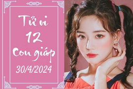 Tử vi vui 12 con giáp hôm nay ngày 30/4/2024: Tuất rõ ràng, Dần thận trọng