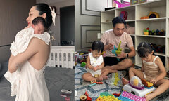Sao Việt 1/5: Bảo Anh hé lộ ảnh con lúc mới sinh, Cường Đô La chăm con thay vợ