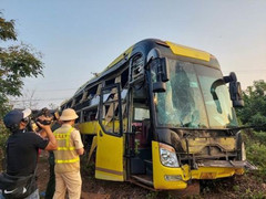 Hai xe khách va chạm, nhiều người thương vong ở Gia Lai: 1 xe chạy quá tốc độ