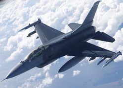 Tiêm kích F-16 của Mỹ rơi