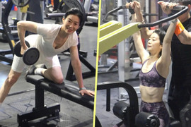 Vóc dáng săn chắc, gợi cảm như gái trẻ của người phụ nữ 64 tuổi gây sốt mạng