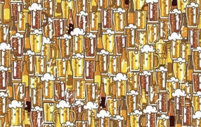 Phải là 'siêu nhân' mới tìm được chiếc cúp trong 'ma trận' ly bia này