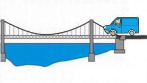 Thử tài suy luận: Hãy tìm cách giúp bác tài xế qua cầu an toàn