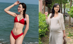 Sao Việt 3/5: Đỗ Thị Hà diện bikini gợi cảm, Thu Quỳnh tươi tắn cuối thai kỳ