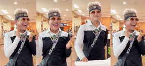 Đeo đầy vàng trên người, MC Thanh Bạch nói: Phải tính bằng ký chứ không nói giá