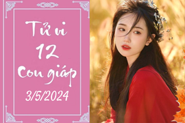 Tử vi vui 12 con giáp hôm nay ngày 3/5/2024: Mùi chu đáo, Ngọ cố gắng