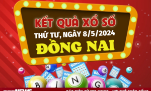 XSDN 8/5 - Kết quả xổ số Đồng Nai hôm nay 8/5/2024 - KQXSDN 8/5