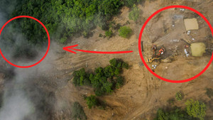 Hiện trường vụ sạt lở kéo dài 500m khiến 3 người chết ở Hà Tĩnh