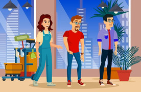 Thử tài thám tử: Ai đã lấy tài liệu trên bàn?