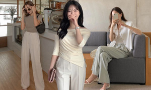 Phối quần âu linh hoạt cho nàng công sở