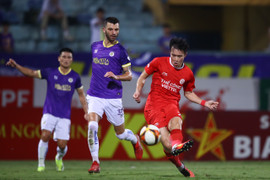 Hoàng Đức, Trương Tiến Anh ghi bàn giúp Thể Công Viettel thắng Hà Nội FC